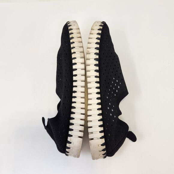 Ilse Jacobsen Women Tulip Black Leather Slip On Comfort Shoe Flat Size 36 US 5.5 - Picture 7 of 9